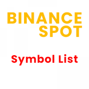 MT5-Binance Spot Symbol List