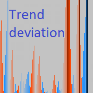 MT4-Deviation trend indicator