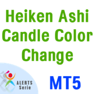 MT5-Heiken Ashi Candle Color Change Alerts Serie MT5