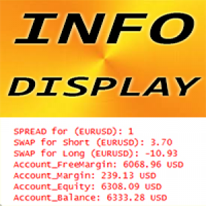 MT4-Info Display mr