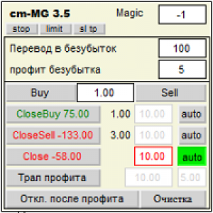 MT4-Manual Grid CM