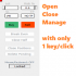 MT4-Mouse Keyboard Shortcut Trade Manager