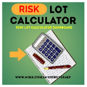MT4-Risk Lot Calculator Dashboard Indicator