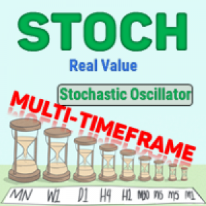 MT4-STOCH Multi Timeframe Real Value for MT4