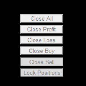 MT4-Ultimate Trade Management Expert Advisor Buttons